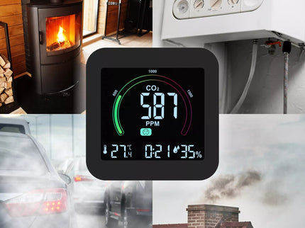 Daugiafunkcis oro kokybės jutiklis