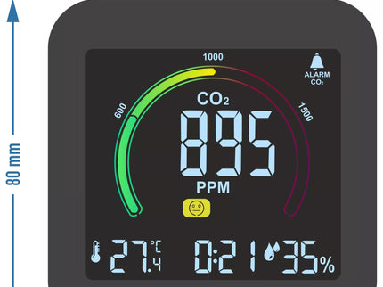 Daugiafunkcis oro kokybės jutiklis