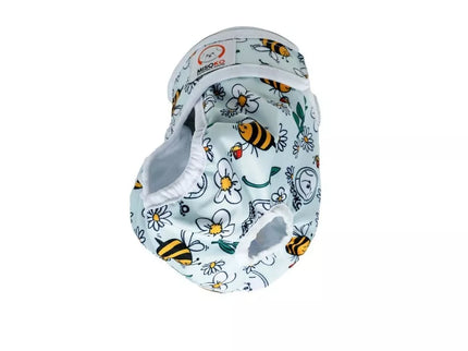 Reusable Diapers for Female Dogs, M, Blue Color