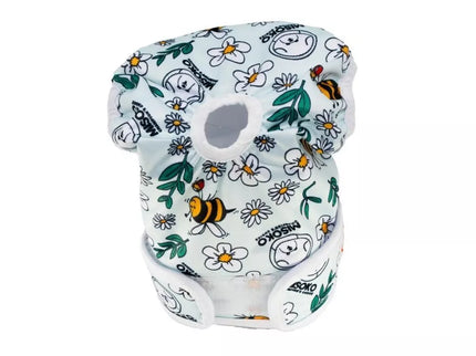 Reusable Diapers for Female Dogs, M, Blue Color