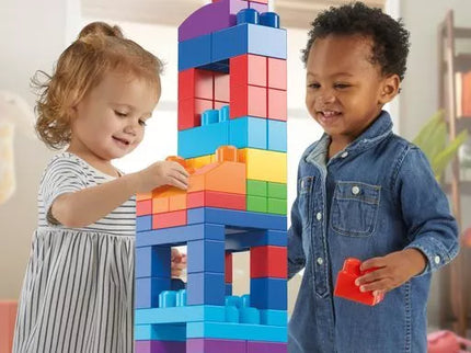 MEGA BLOKS kaladėlių rinkinys (krepšyje 80 det.) (DCH63)