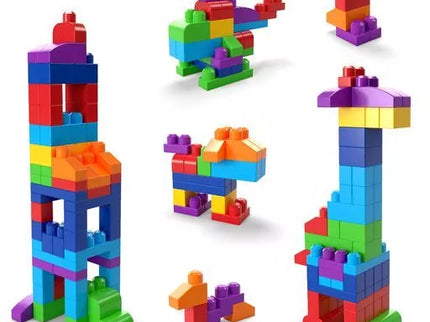 MEGA BLOKS kaladėlių rinkinys (krepšyje 80 det.) (DCH63)
