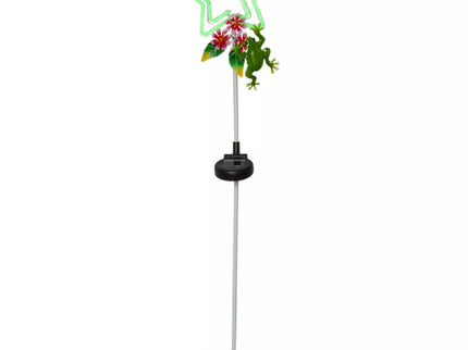 Decorative solar light 'Star with frog'