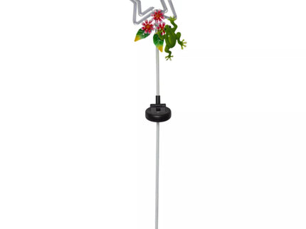 Decorative solar light 'Star with frog'