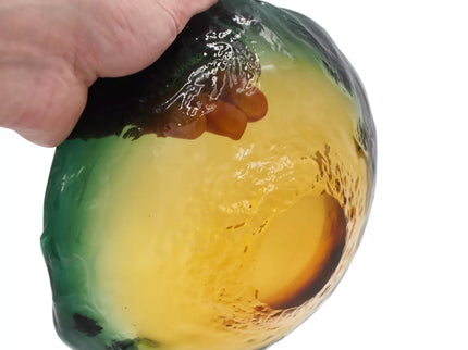 Dekoratyvinė stiklo lėkštė, 30×28×10 cm