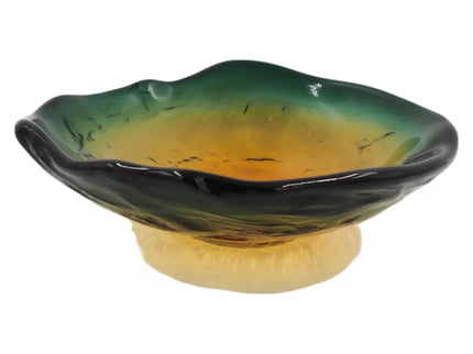 Dekoratyvinė stiklo lėkštė, 30×28×10 cm