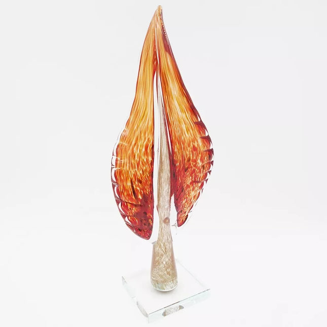 Dekoratyvinė stiklo skulptūra, 13×9×41 cm