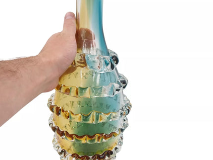 Dekoratyvinė stiklo vaza 19 × 44,5 cm