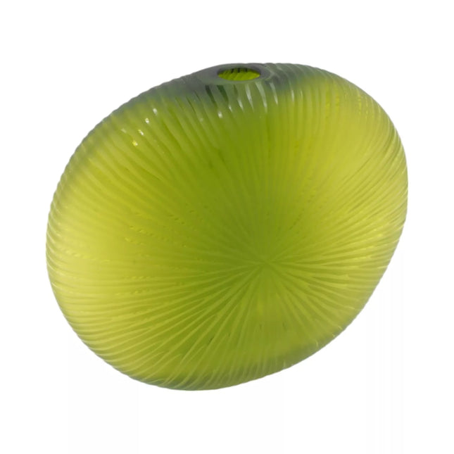 Dekoratyvinė stiklo vaza, 24×22 cm