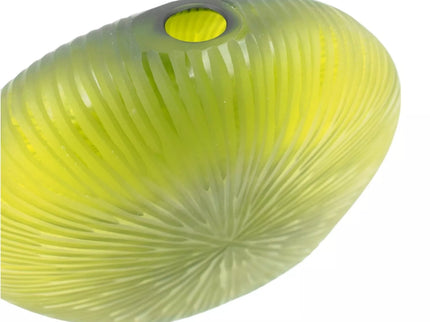 Dekoratyvinė stiklo vaza, 24×22 cm