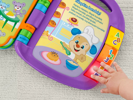 FISHER-PRICE Musical Book LT (voiced in Lithuanian) (DKK19)