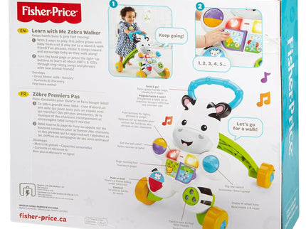 FISHER-PRICE vaikštukas - paspirtukas Zebriukas (DLD80)