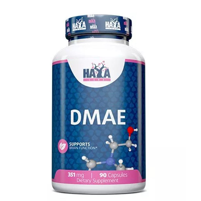 Haya Labs DMAE 90 Capsules (Dimethylaminoethanol Bitartrate)