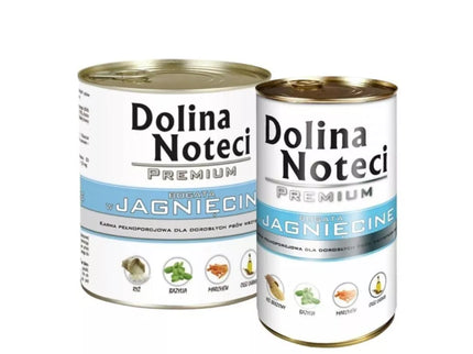 Konservai šunims su ėriena Dolina Noteci Premium 400 g