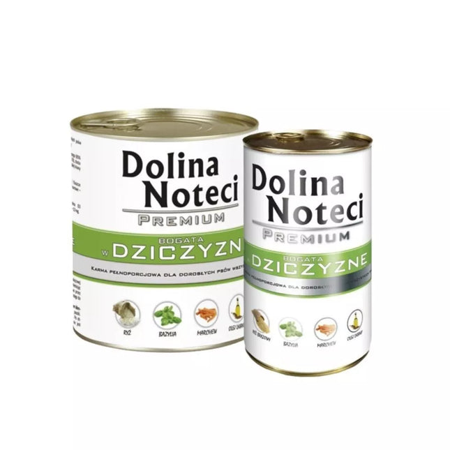 Dolina Noteci Premium Game Meat Dog Food 400g