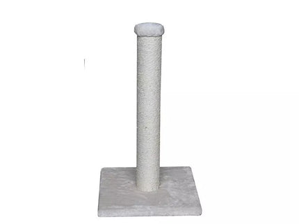 Cat Scratcher Classic Bari, 35x35x64 cm, Cream