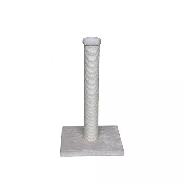 Cat Scratcher Classic Bari, 35x35x64 cm, Cream