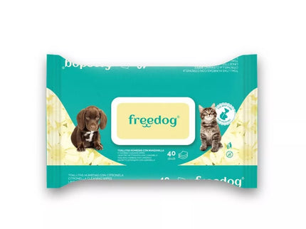 Drėgnos servetėlės gyvūnų priežiūrai, ramunėlių kvapo, 40 vnt.