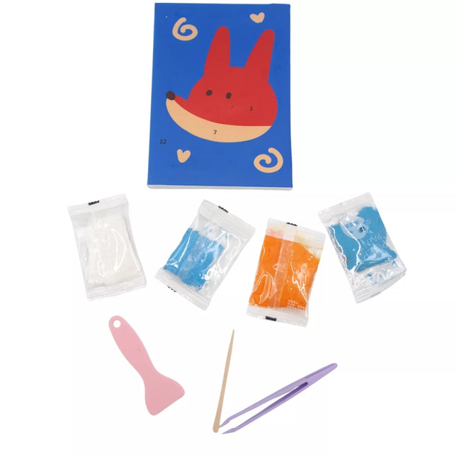 DIY molio aplikacijos paveikslėlis vaikams