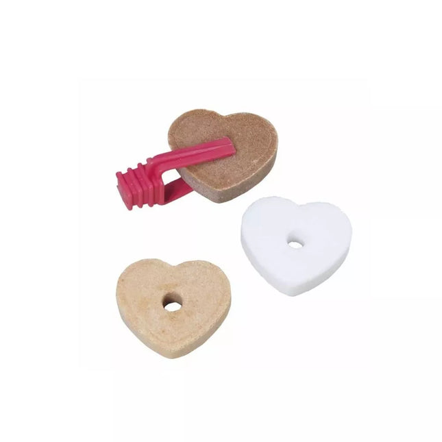 Rodent Salt - Heart Shape, 3 pcs.