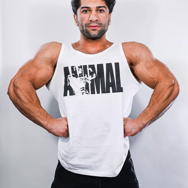 Universal Animal Iconic Tank Maršnėliai balti