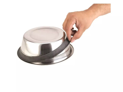 Silent Dinner Metal Bowls on a Stand, 2x11 cm, 0.20 L