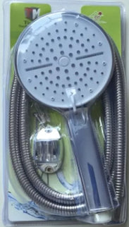 Dušo galvutė su žarna "Chrome"
