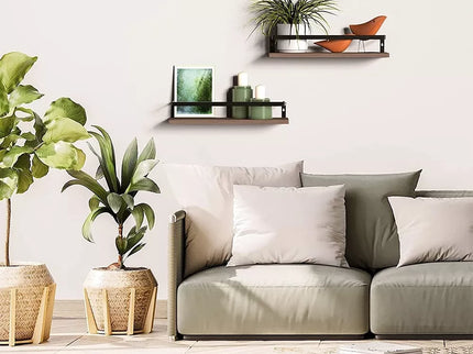 Dviejų dalių medinė lentynėlė