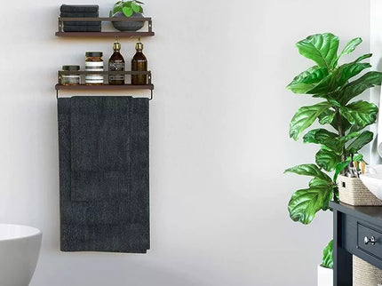 Dviejų dalių medinė lentynėlė