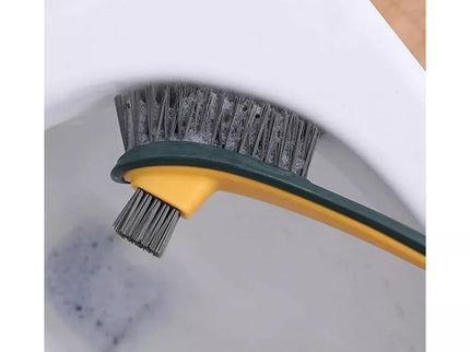 Dvigubas tualeto šepetys