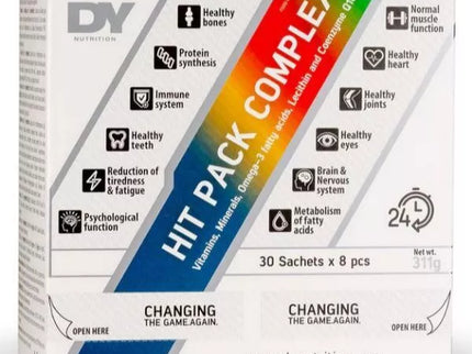 Dorian Yates Nutrition Hit Pack Complex 30 pak.