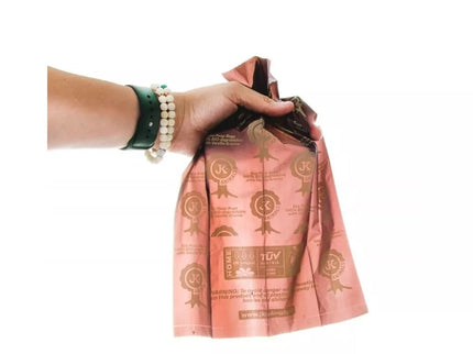 Ekologiški suyrantys ekskrementų maišeliai, 24x15 vnt