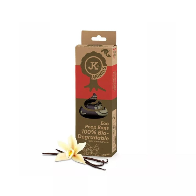 Ekologiški suyrantys ekskrementų maišeliai, 6x15 vnt