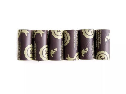 Biodegradable Poop Bags, 6x15 pcs