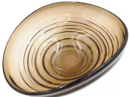 Elegantiška 36x26x14 cm stiklo lėkštė