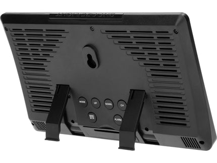 Elektroninė oro stotis - bevielė, su jutikliu, juoda