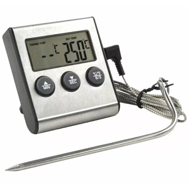 Digital Thermometer for Smoker, Grill, and Food