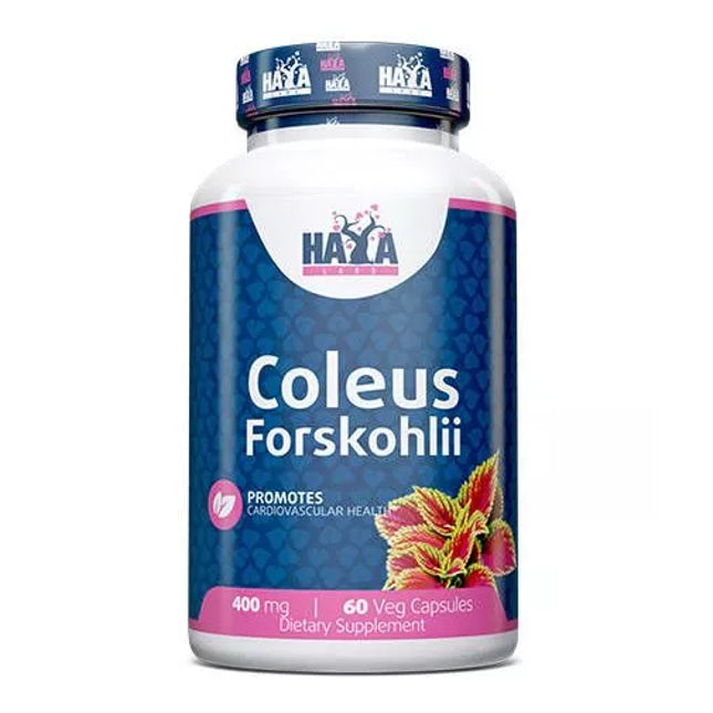 Haya Labs Coleus Forskohlii Root Extract (Barzdotųjų cimbžiedų) 60 caps