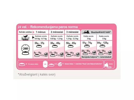 Royal Canin FHN First Age Mother and Babycat maistas maitinančioms katėms ir kačiukams 0,4 kg