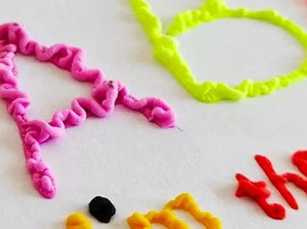 Flomasteriai su 3D efektu "POPCORN"