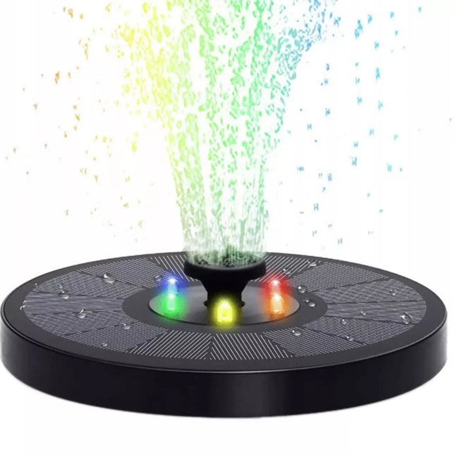 Solar powered fountain