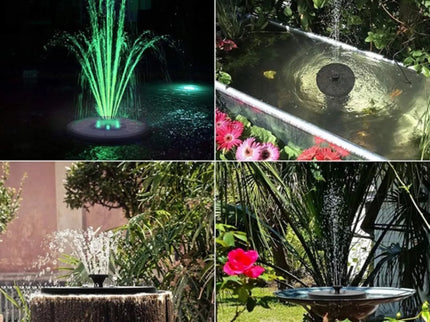 Fontanas su saulės baterija