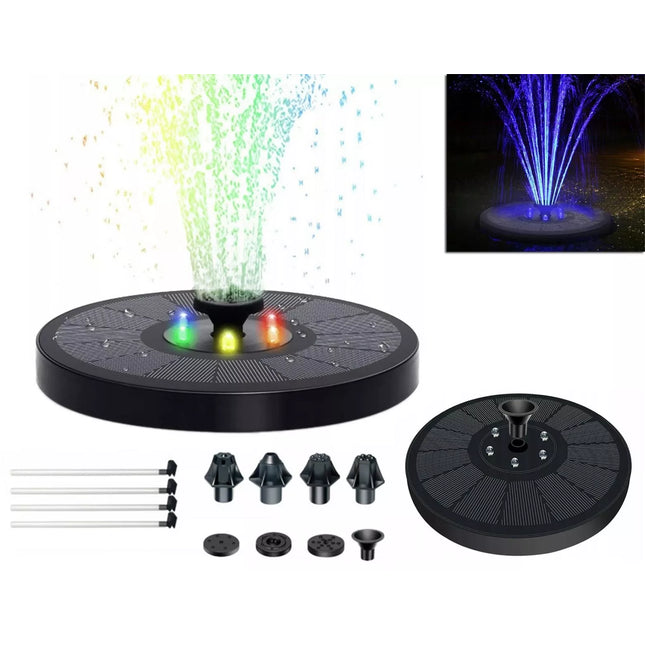 Solar powered fountain