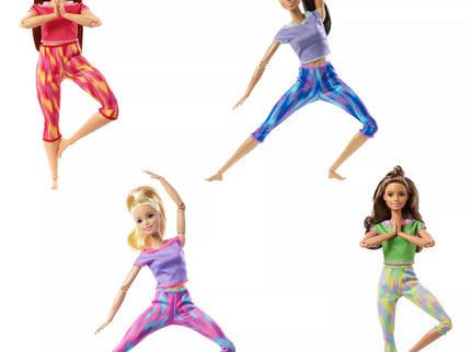 BARBIE lėlė jogos pratybose (FTG80)