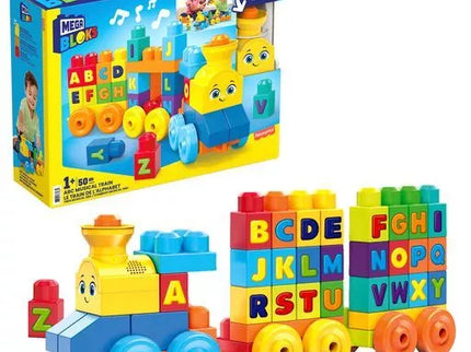 MEGA BLOKS Musical Alphabet Train (50 pcs.) (FWK22)