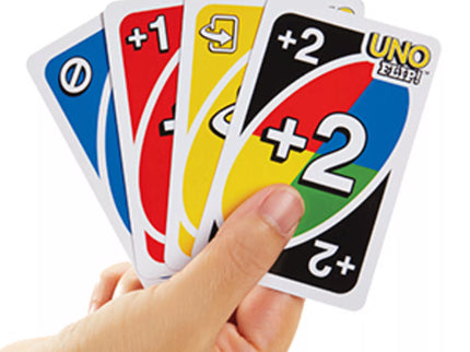 UNO FLIP! – žaidimas su dvipusėmis kortomis (GDR44)