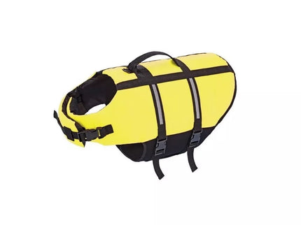 Gelbėjimo liemenė šuniui L, geltona, 40 cm 23-41 kg