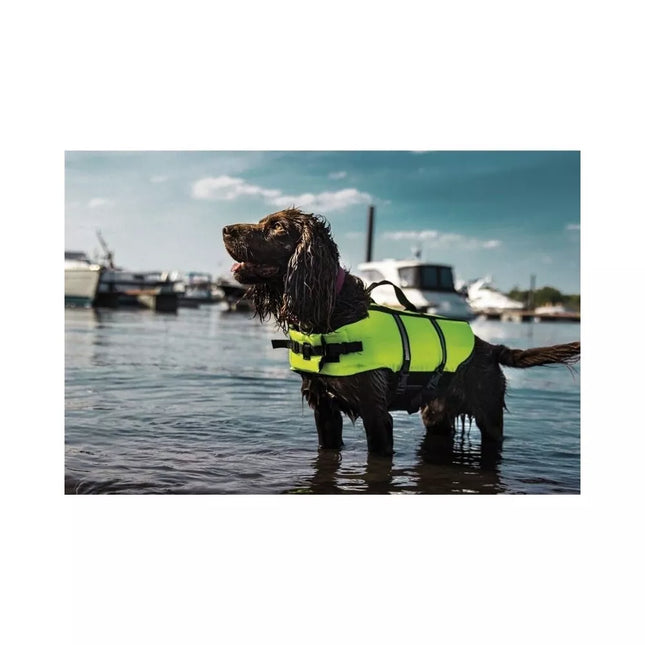 Dog Life Vest XL, Yellow, 45 cm