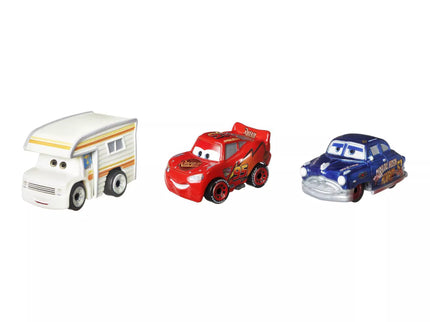 CARS trijų automodeliukų rinkinys – Mini lenktynininkas (GKG01)