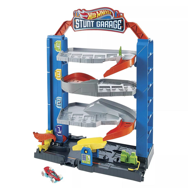 HOT WHEELS CITY garage with stunts (GNL70)